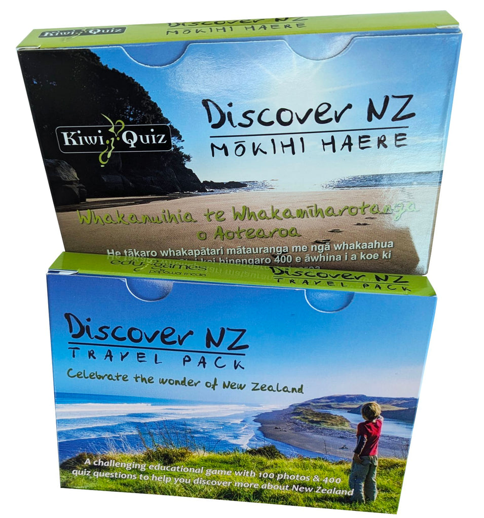 Buy Discover NZ & Mōkihi Haere together for $10