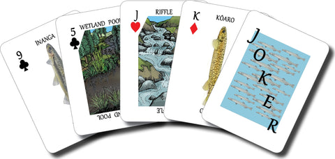 Go Whitebait - a native fish card game